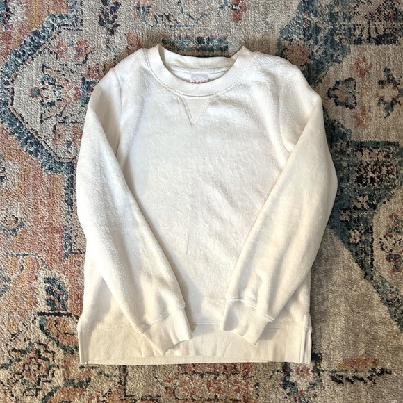 Wondershop Tops - Target Wondershop Fleece Pullover Womens Size Small White Fleece Long Sleeve
